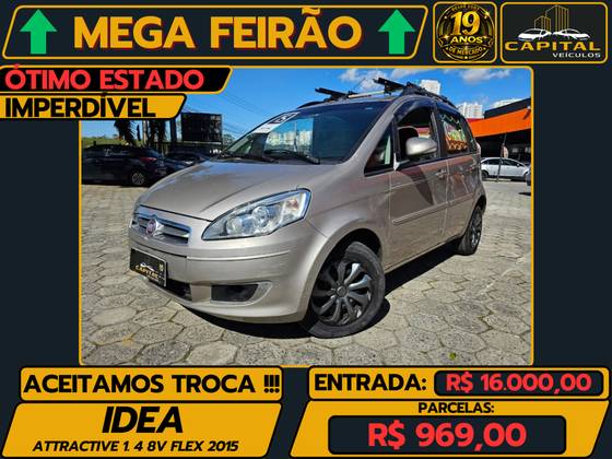 FIAT IDEA 1.4 MPI ATTRACTIVE 8V FLEX 4P MANUAL
